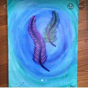 Feather Painting